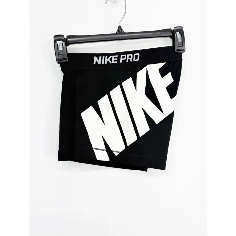 Nike Pro DriFit Black Bootie Shorts